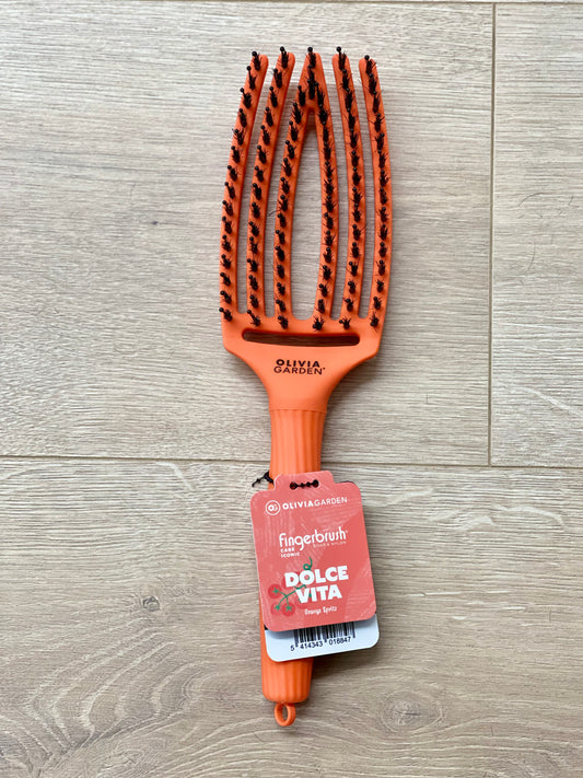 Olivia Garden Fingerbrush – Dolce Vita (Orange Spritz)