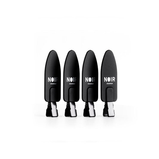 NOIR STOCKHOLM NO MARKS CLIPS 8CM LARGE 4PCS